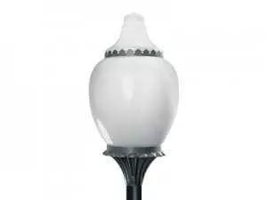 Светильник Лотос напольный, венчающий металлогалогенный